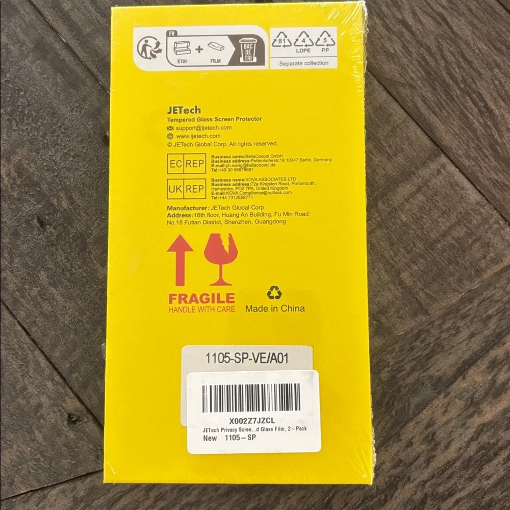 JETech Tempered Glass Screen Protector for iPhone 6.1 inchNWT SEALED BUNDLE2SAVE